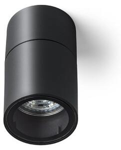 RENDL SORANO stropná čierna plast 230V LED GU10 8W IP44 R13633