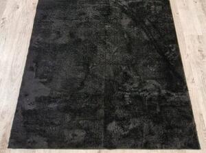 HU Koberec Plush Deluxe Antracitový Rozmer: 50x80 cm