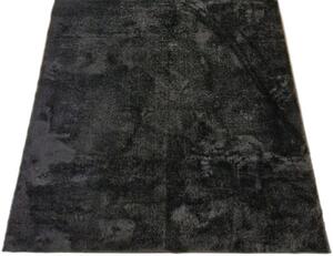 HU Koberec Plush Deluxe Antracitový Rozmer: 50x80 cm
