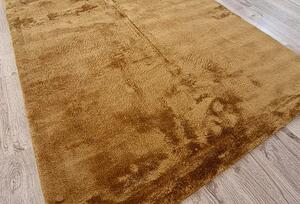 HU Zlatý koberec Plush Deluxe Gold Rozmer: 50x80 cm