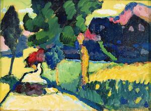 Obrazová reprodukcia Summer Landscape, 1909, Wassily Kandinsky