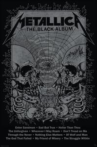 Plagát, Obraz - Metallica - Black Album, (61 x 91.5 cm)