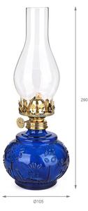 Brilagi - Petrolejová lampa MERLIN modrá