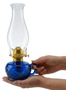 Brilagi - petrolejová lampa MERLIN modrá
