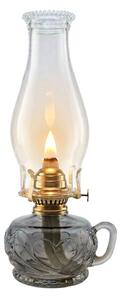 Brilagi - petrolejová lampa MERLIN dymová/sivá