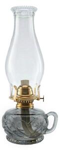 Brilagi - petrolejová lampa MERLIN dymová/sivá