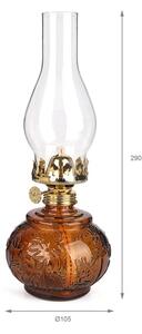 Brilagi - Petrolejová lampa MERLIN oranžová