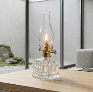 Brilagi - Petrolejová lampa MERLIN priehľadná/zlatá