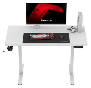 Elektrický výškovo nastaviteľný herný stôl Hero 8.1 biely