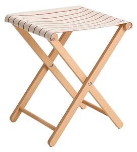 Skladacia stolička Outdoor Market, Beige / Red – HAY