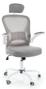 Otočná stolička LYSBET - šedá