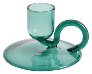 Svietnik Tiny, Curved, Aqua – HAY