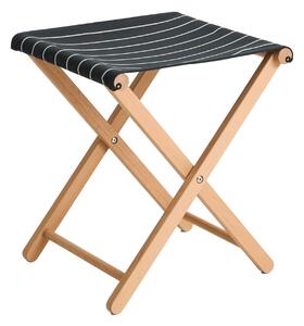 Skladacia stolička Outdoor Market, Black / Beige – HAY