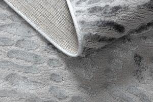 Moderný MEFE koberec 8725 y Odtlačok prsta, sivý