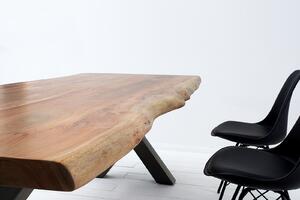 Jedálenský stôl MAMUT X 180 cm - prírodná