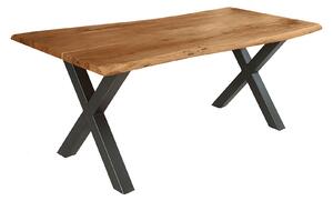 Jedálenský stôl MAMUT X 180 cm - prírodná