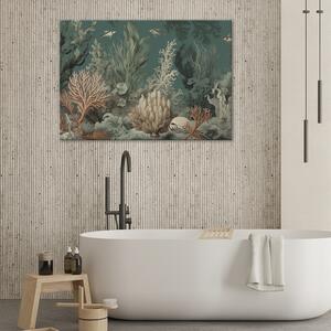 Obraz na plátne Koraly a ryby Rozmery: 60 x 40 cm
