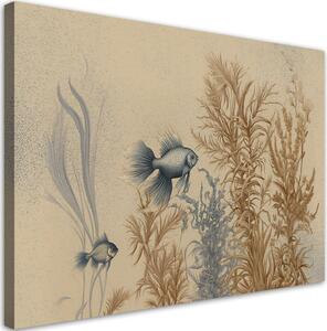 Obraz na plátne Ryby a morské rastliny Rozmery: 60 x 40 cm