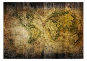 Fototapeta mapa starého sveta - Searching for Old World