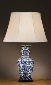 Stolná lampa Blue Hexagon Vase