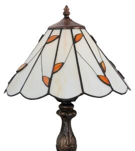 Brilagi - Tiffany vitrážová stolná lampa FOLIA 1xE27/60W/230V