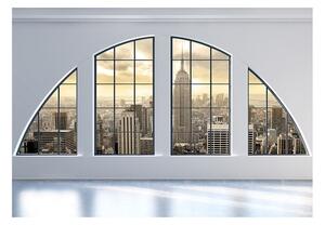 Fototapeta New York za oknom - Illuminations: Empire State Building - 100x70