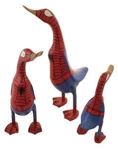 Drevená kačica Spiderman 23 cm