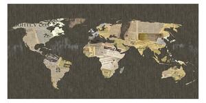 Fototapeta XXL mapy sveta v modernom prevedení - Gossips from the World