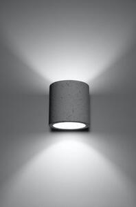 Sollux nástenné svietidlo ORBIS beton SL.0486