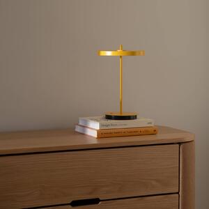 UMAGE LED dobíjacia stolná lampa Asteria Move sun žltá uni, 31cm, Žltá / oranžová, Obývacia izba / jedáleň, kov, Dizajn, Stojacie svietidlo