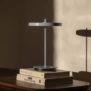 UMAGE stolová LED lampa Asteria Move, svetlo modrá, 31 cm, Modrá, Obývacia izba / jedáleň, kov, Dizajn, Stojacie svietidlo