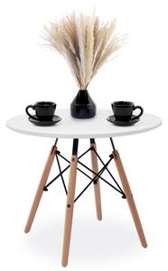 Konferenčný stolík PARIS DTW 60 cm biely