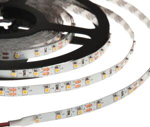 T-LED LED pás do interiéru 3328 24V 60 SMD/m 5m bal. s vysokou svietivosťou, Studená biela 6000 - 6500K