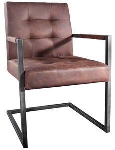 Jedálenská stolička REDO - hnedá