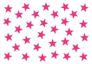 Fototapeta ružové hviezdy - Pink Star