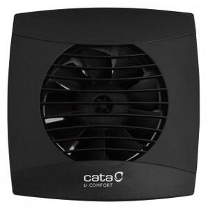 Cata Cata, UC-10 kúpe 3/4 oový ventilátor axiálny, 8W, potrubie 100mm, čierna, 01256000