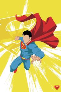 Umelecká tlač Superman - Power Yellow, 26.7 × 40 cm