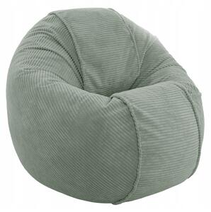 Supplies sedací vak CORD DELUXE 2v1 - mätová farba