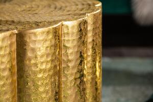 Konferenčný stolík LIQUIDE 60 cm - zlatá
