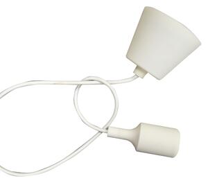 V-TAC Silikónová závesná lampa (12 farieb), Biela