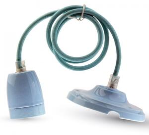 V-TAC Porcelánová závesná lampa (8 farieb), Modrá