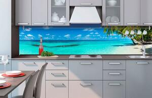 Samolepiaca fototapeta do kuchyne rajská pláž