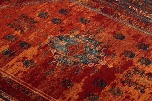 Vlnený koberec OMEGA MISTIK červený