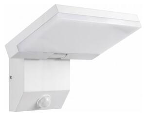 LED Vonkajšie nástenné svietidlo so senzorom LED/18W/230V IP44 biele