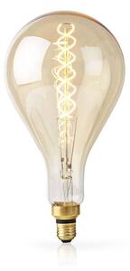 Nedis LEDBTFE27A160 - LED Stmievateľná žiarovka FILAMENT A160 E27/5W/230V 2000K