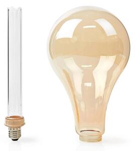 Nedis LBRDE27PS165AR- LED stmievateľná žiarovka FILAMENT PS165 E27/3,5W/230V 1800K