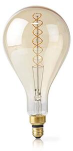 Nedis LEDBTFE27A160 - LED Stmievateľná žiarovka FILAMENT A160 E27/5W/230V 2000K