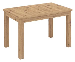 Rozkladací jedálenský stôl DOO 120/160x75 cm dub artisan