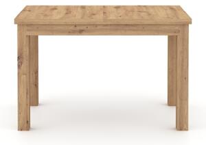 Rozkladací jedálenský stôl DOO 120/160x75 cm dub artisan