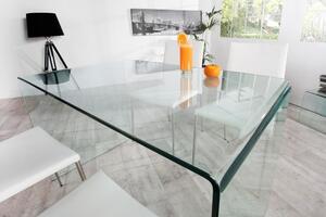 Písací /Jedálenský stôl UNSEEN 120 cm - číra